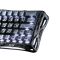 Клавіатура магнітна GravaStar Mercury V60 Pro 60keys, UFO Magnetic Gaming, 8K, USB-A, RGB, Cyber Frost Black