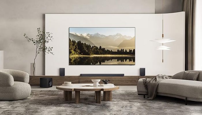 Саундбар Samsung HW-Q930H 580Вт, 9.1.4, BT, HDMI-eARC, Wi-Fi, саб, Dolby Atmos, чорний