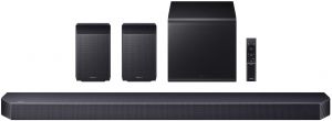 Саундбар Samsung HW-Q930H 580Вт, 9.1.4, BT, HDMI-eARC, Wi-Fi, саб, Dolby Atmos, чорний