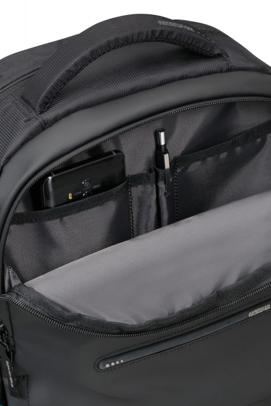 Рюкзак для ноутбука 15.6" American Tourister, Urban Groove UG11 tech backpack, поліестер, 23л, чорний