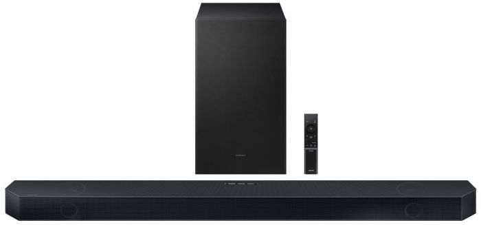 Саундбар Samsung HW-Q600H 380Вт, 3.1.2, BT, HDMI-eARC, Wi-Fi, саб, Dolby Atmos, чорний