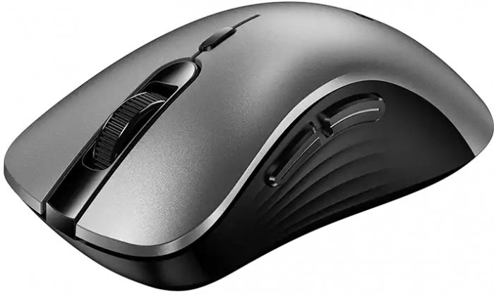 Миша Genius Ergo 8100S, Silent, AI, WL, сірий