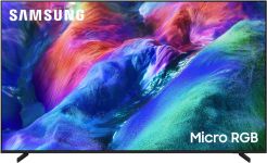 Телевізор 75" Samsung Micro RGB 4K 100Hz (up to 144Hz) Smart Tizen Black