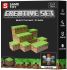 Магнітний конструктор Same Toy Creative Set Grass 20ел