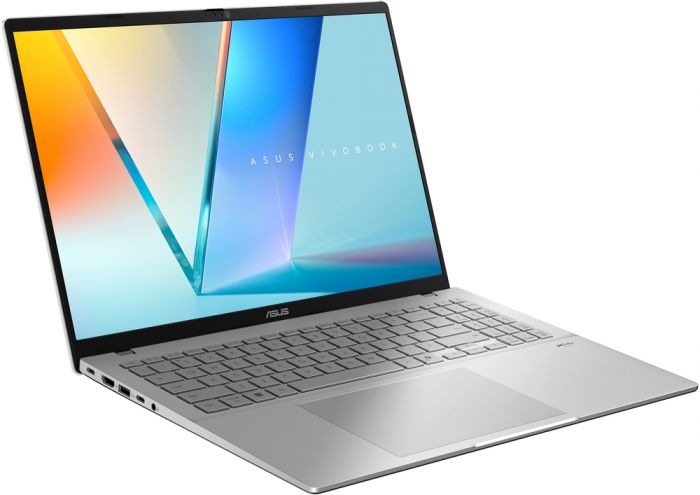 Ноутбук ASUS Vivobook S16 S3607VA-RP146 16" FHD IPS, Intel 7 240H, 16GB, F512GB, UMA, NoOS, Сріблястий