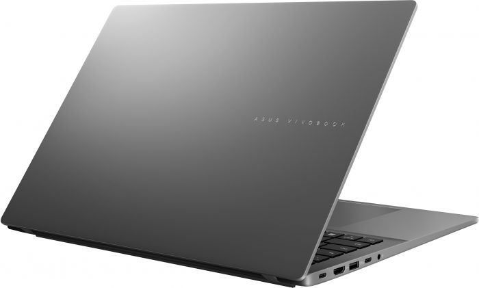 Ноутбук ASUS Vivobook S16 M3607GA-SH009 16" FHD OLED, AMD AI 7 445, 16GB, F512GB, UMA, NoOS, Сірий