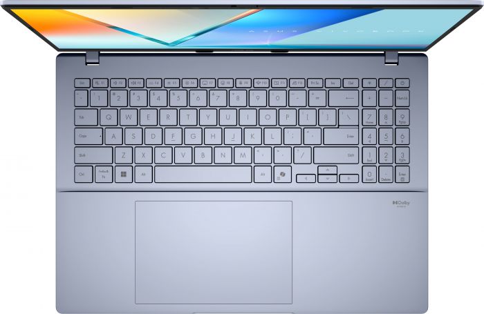 Ноутбук ASUS Vivobook S16 S3607NA-SH003W 16" WUXGA OLED, Qualcomm X2 Elite, 16GB, F512GB, UMA, Win11, Блакитний