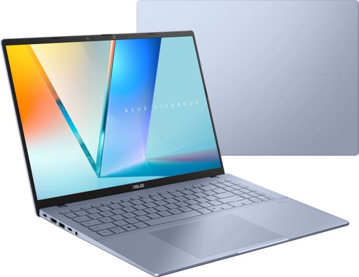 Ноутбук ASUS Vivobook S16 S3607NA-SH003W 16" WUXGA OLED, Qualcomm X2 Elite, 16GB, F512GB, UMA, Win11, Блакитний