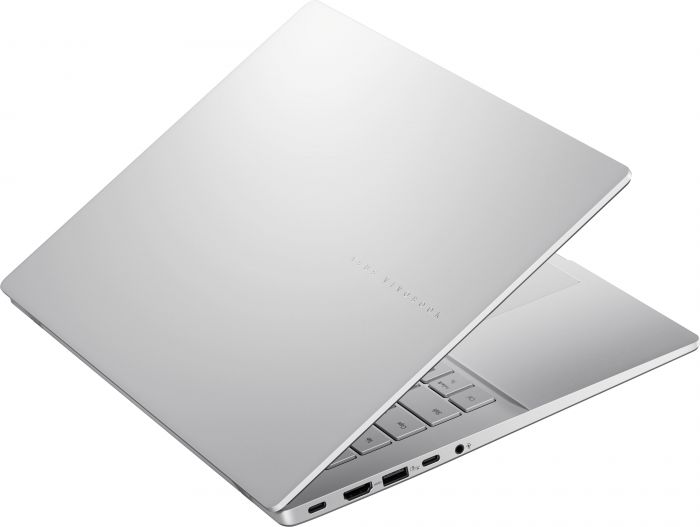 Ноутбук ASUS Vivobook S14 M3407KA-SF071 14" WUXGA OLED, AMD AI 5 330, 16GB, F512GB, UMA, NoOS, Сріблястий