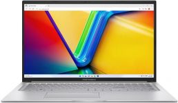 Ноутбук ASUS Vivobook 17 X1704VA-AU989 17.3" FHD IPS, Intel 7 150U, 16GB, F512GB, UMA, NoOS, Сріблястий