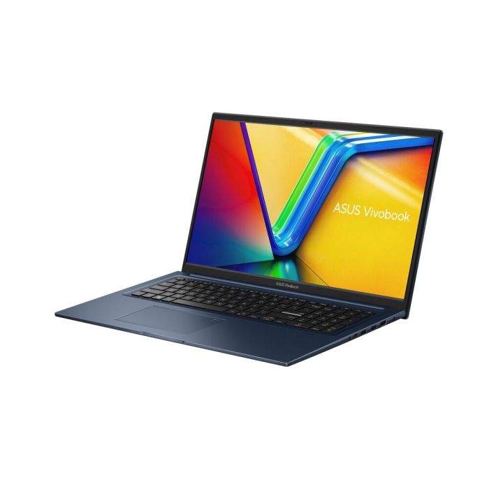 Ноутбук ASUS Vivobook 17 X1704VA-AU988 17.3" FHD IPS, Intel 7 150U, 16GB, F512GB, UMA, NoOS, Блакитний