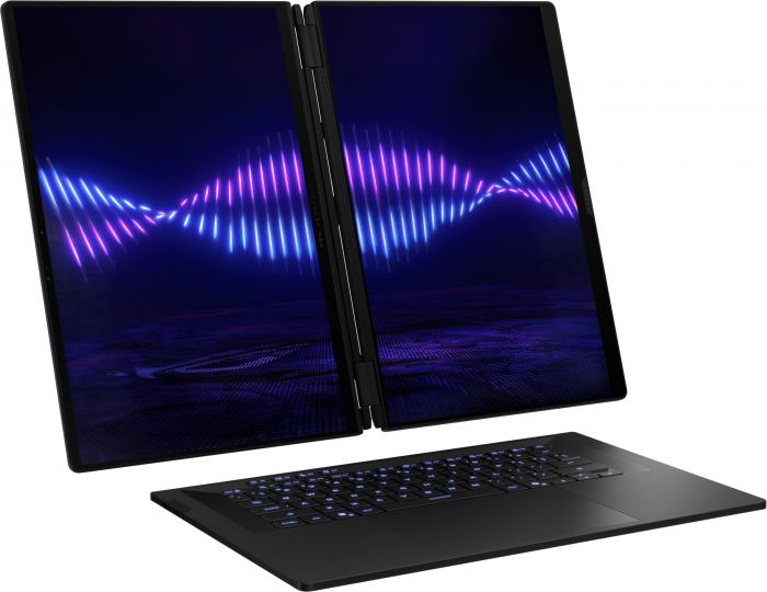Ноутбук ASUS ROG Zephyrus Duo 16 GX651AX-SR100X 16" 3K Touch OLED, Intel Ultra 9 386H, 64GB, F2TB, NVD5090-24, noOS, Сірий