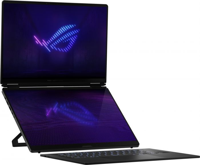 Ноутбук ASUS ROG Zephyrus Duo 16 GX651AX-SR100X 16" 3K Touch OLED, Intel Ultra 9 386H, 64GB, F2TB, NVD5090-24, noOS, Сірий