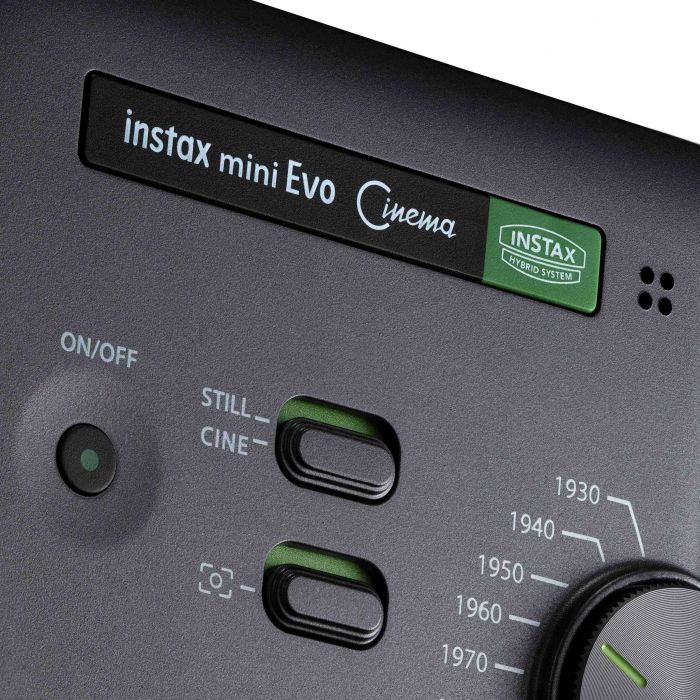 Фотокамера миттєвого друку Fujifilm Instax Mini Evo Cinema