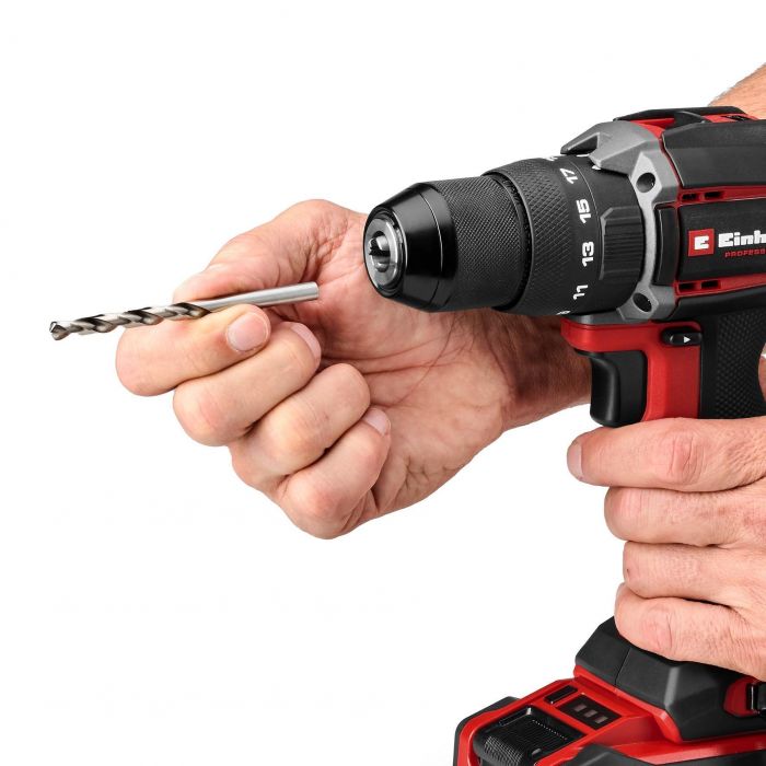 Шурупокрут-дриль ударний акумуляторний Einhell Professional TP-CD 18/70-C Li-i BL - Solo 18В 70Нм 0 - 450/0 - 2000 LED 1.07кг без АКБ та ЗП