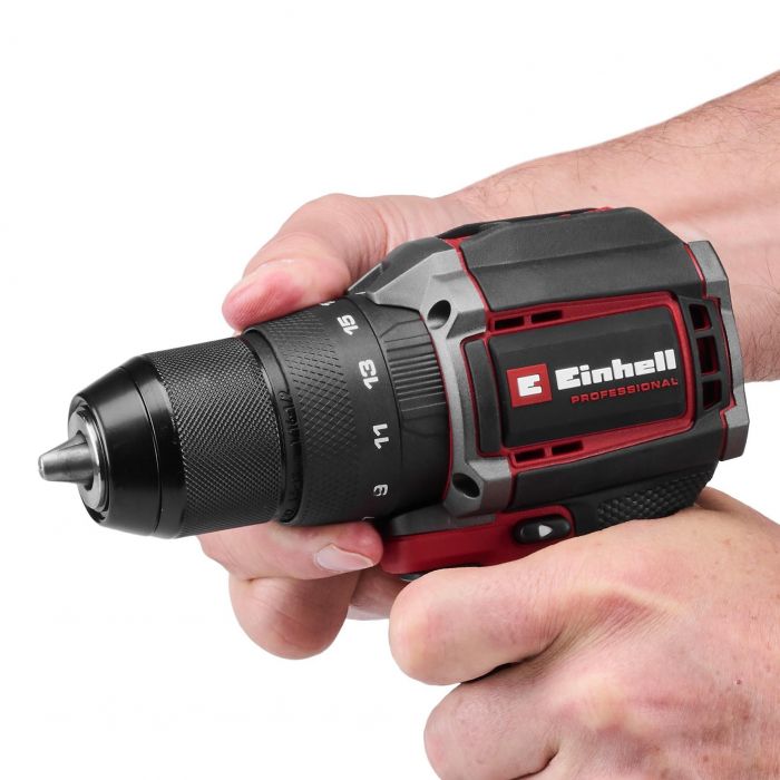 Шурупокрут-дриль ударний акумуляторний Einhell Professional TP-CD 18/50-C Li-i BL - Solo 18В 50Нм 0-500·0-2000об/хв LED 0.99кг без АКБ та ЗП