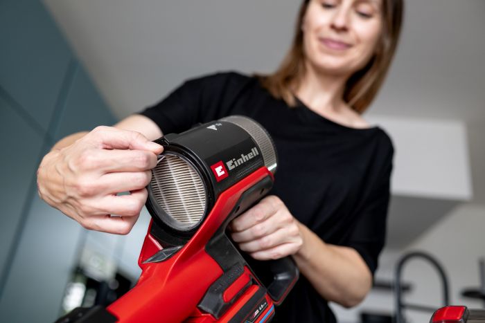 Пилосос акумуляторний Einhell TE-SV 18/270 Li BL - Solo 18В 270мбар контейнер 0.85л LED 1.35кг без АКБ та ЗП