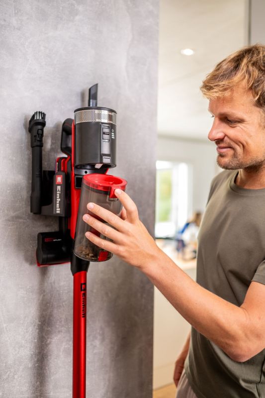 Пилосос акумуляторний Einhell TE-SV 18/270 Li BL - Solo 18В 270мбар контейнер 0.85л LED 1.35кг без АКБ та ЗП