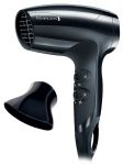 Фен Remington дорожній Compact, 1800Вт, 3 режими, еко режим , чорний