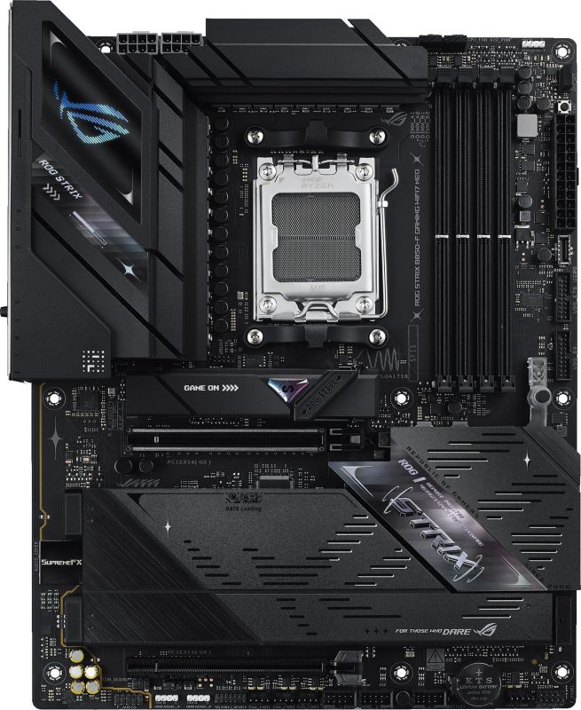 Материнcька плата ASUS ROG STRIX B850-F GAMING NEO sAM5 B850 4xDDR5 M.2 HDMI DP USB ATX
