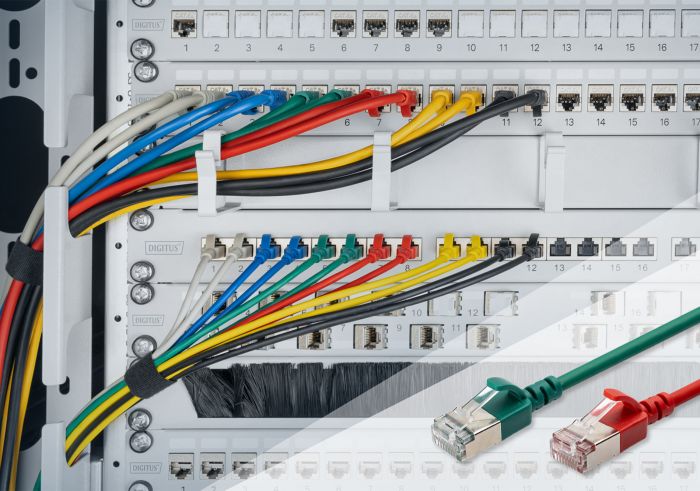 Патч-корд DIGITUS CAT 6a F-FTP Sliim, 7 м, AWG 32/7, Cu, LSZH, сірий