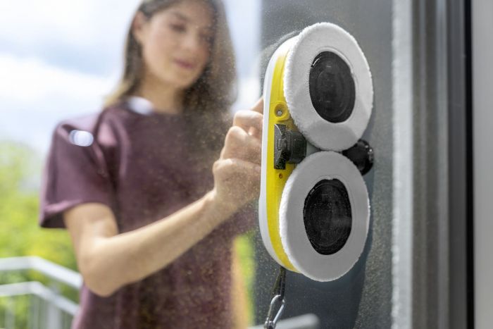 Робот для миття вікон Karcher віконний  RCW 2 , 100-240Вт, Дистанційне керування, білий
