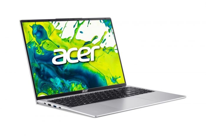 Ноутбук Acer Aspire Lite AL16-54P 16" WUXGA IPS, Intel 5-120U, 16GB, F512GB, UMA, Lin, сріблястий