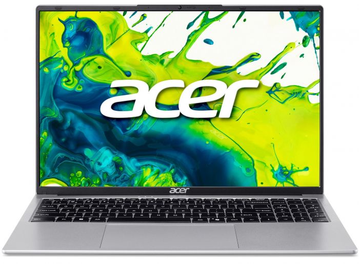 Ноутбук Acer Aspire Lite AL16-54P 16" WUXGA IPS, Intel 5-120U, 16GB, F512GB, UMA, Lin, сріблястий