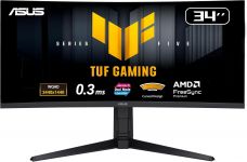 Монітор Asus 34" TUF Gaming VG34WQL5A 2xHDMI, 2xDP, 4xUSB, MM, VA, 3440x1440, 21:9, 200/400Hz, 1ms, sRGB 120%, CURVED, FreeSync, HAS, HDR400