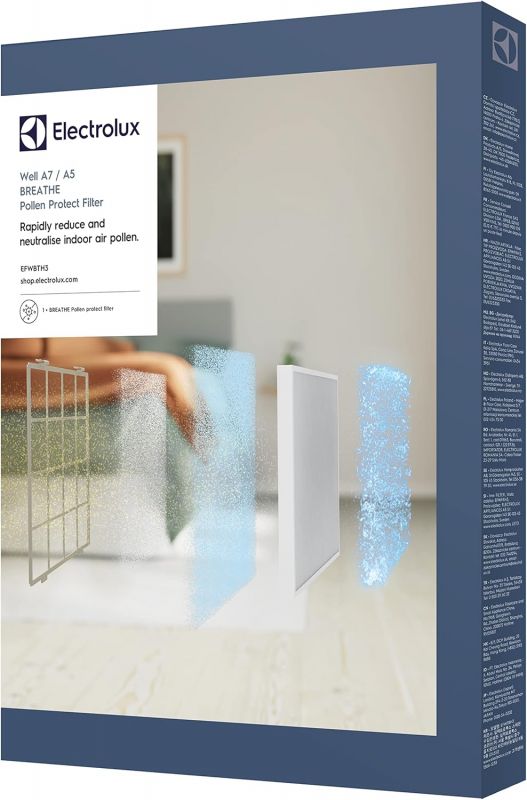 Фільтр Electrolux EFWBTH3 Breathe для очищувача повітря серії A5/A7 Aspen. Антипилкова дія