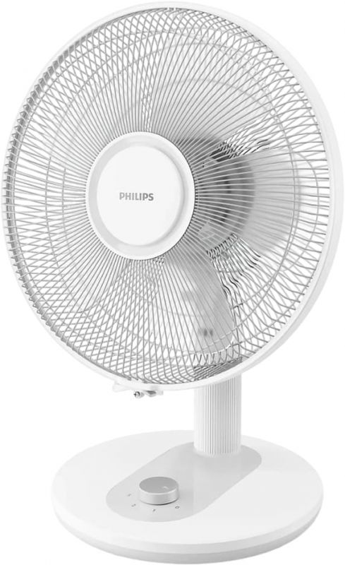 Вентилятор Philips настільний Series 1000, 35см, 35Вт, білий