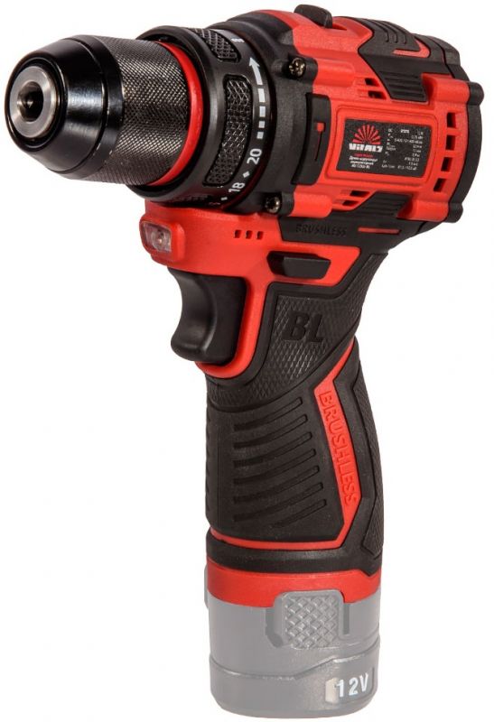 Шурупокрут-дриль акумуляторний Vitals Master AU 1232c BL 12В 32Нм 400·1400об/хв 1.1кг без АКБ та ЗП