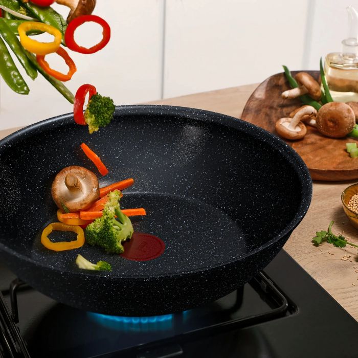 Сковорода BOK Tefal Expertise, 28см, алюміній, бакеліт, чорний