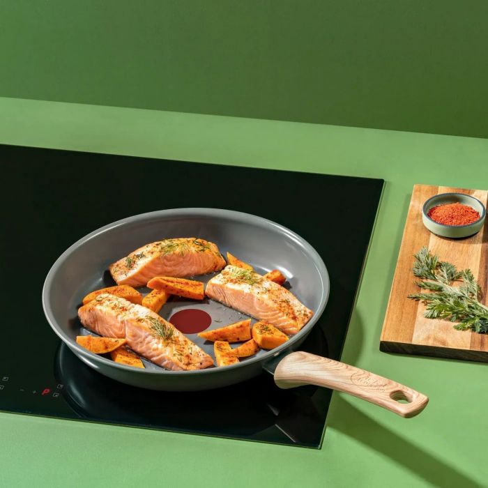 Сковорода Tefal Renew, 26см, алюміній, бакеліт, чорний