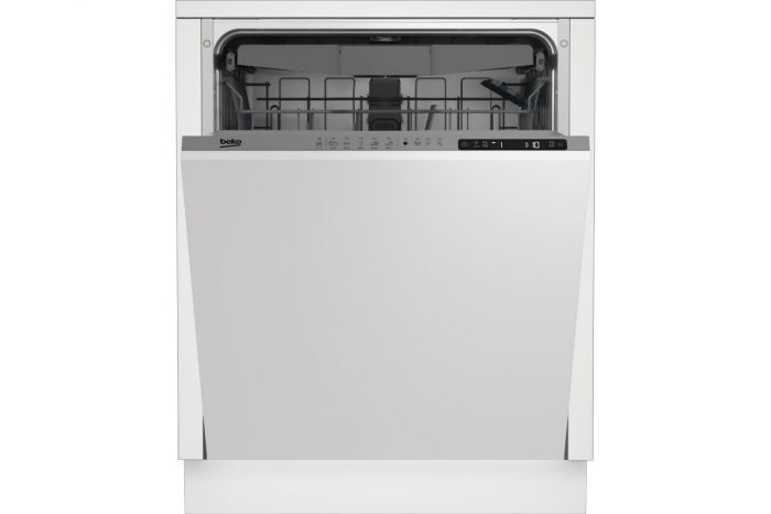 Посудомийна машина Beko вбудована, 15компл., D, 60см, 3й кошик, білий