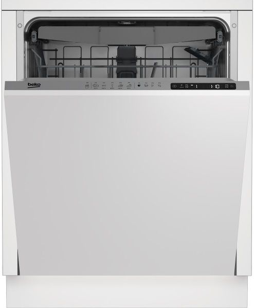 Посудомийна машина Beko вбудована, 15компл., D, 60см, 3й кошик, білий