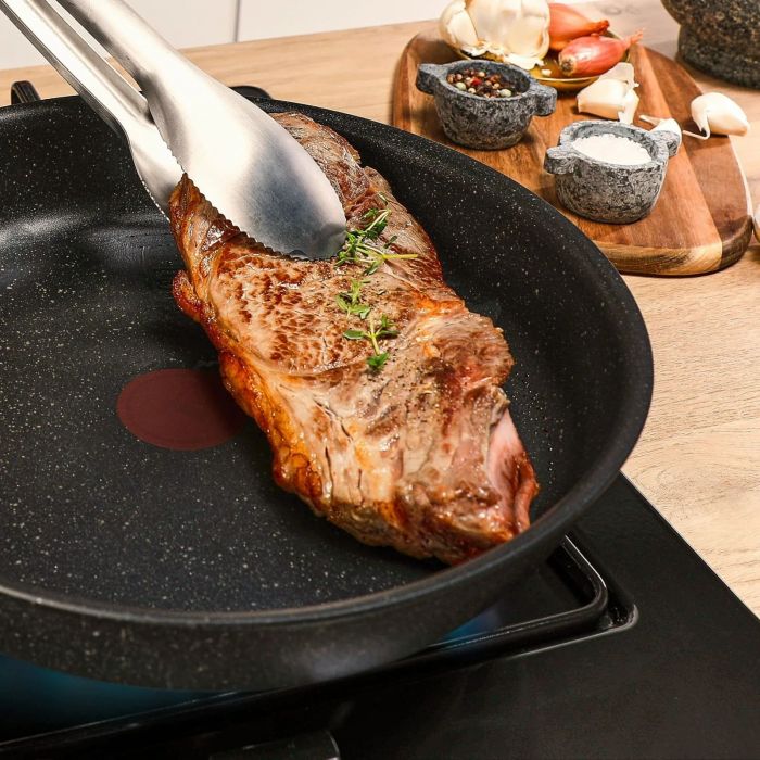 Сковорода Tefal Expertise, 28см, алюміній, бакеліт, чорний