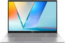 Ноутбук ASUS Vivobook S16 M3607KA-SH031 16" FHD OLED, AMD AI 5 330, 16GB, F512GB, UMA, NoOS, Сріблястий