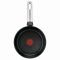 Сковорода Tefal Emotion+, 20см, нержавіюча сталь, бакеліт, чорний
