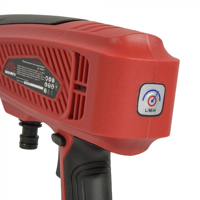 Мінімийка високого тиску акумуляторна Vitals Master Am 1860n3 350Вт 18В 60бар 180л/год 2кг без АКБ та ЗП