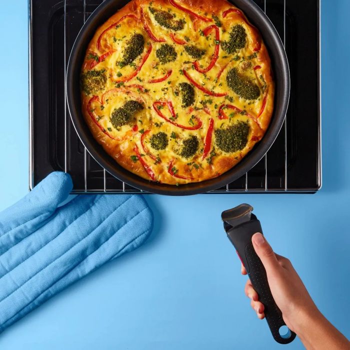 Набір посуду Tefal Ingenio Easy Cook & Clean, змінна ручка, 13предметів, алюміній, бакеліт, коричневий