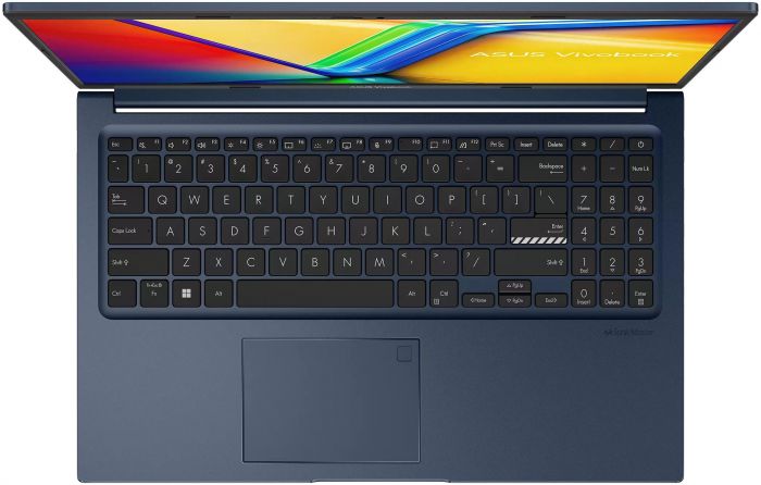 Ноутбук ASUS Vivobook 15 X1504MA-BQ132 15.6" FHD IPS, Intel 7 350U, 16GB, F1TB, UMA, NoOS, Блакитний