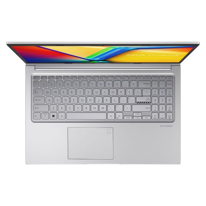 Ноутбук ASUS Vivobook 15 X1504MA-BQ131W 15.6" FHD IPS, Intel 7 350U, 16GB, F1TB, UMA, Win11, Сріблястий
