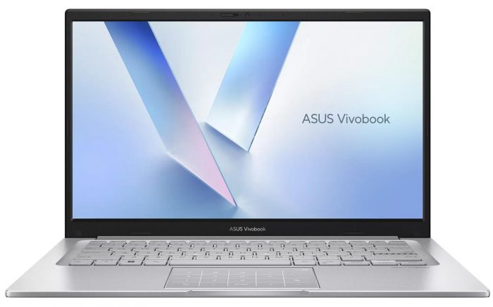 Ноутбук ASUS Vivobook 14 X1404VA-EB1526 14" FHD IPS, Intel 5 120U, 16GB, F512GB, UMA, NoOS, Сріблястий