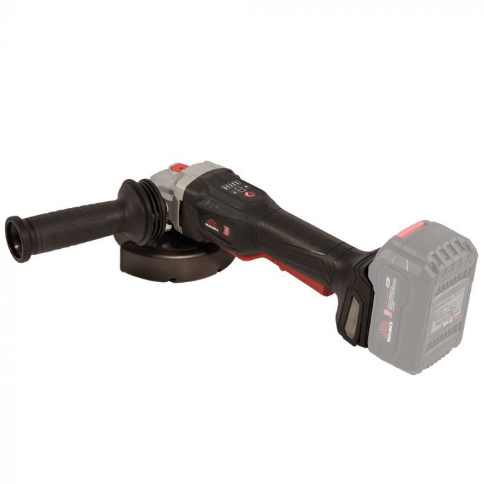 Шліфмашина кутова акумуляторна Vitals Professional ALs 18125v BS SmartLine+ 125мм 18В 1000об/хв кейс 3.75кг без АКБ та ЗП