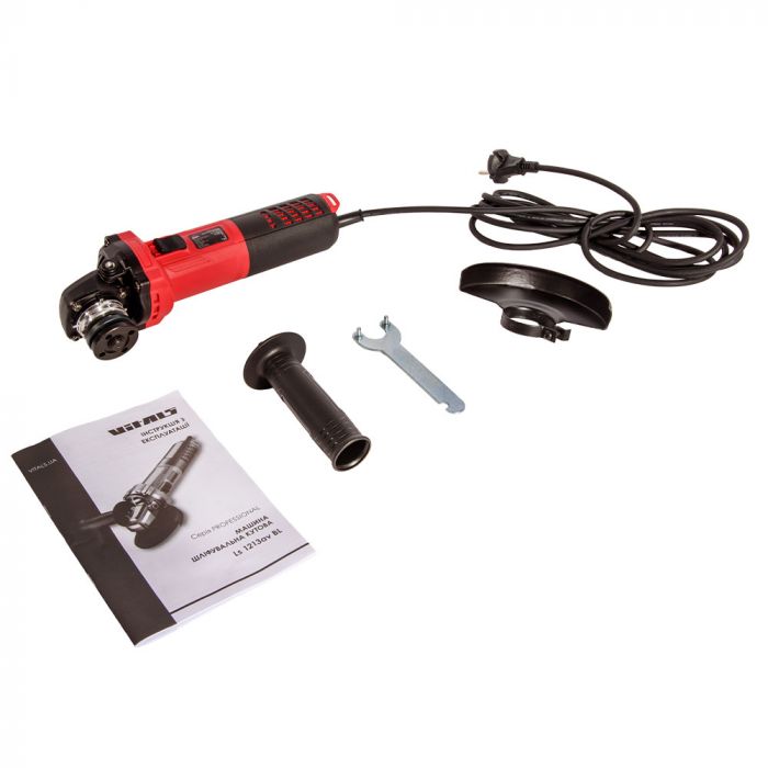 Шліфмашина кутова Vitals Professional Ls 1213av BL 125мм 1300Вт 10500об/хв 1.6кг