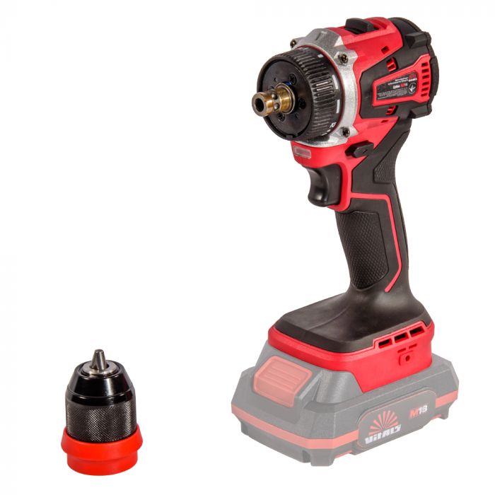 Шурупокрут-дриль акумуляторний Vitals Master AU 1835aq BL 18В 35Нм 500·1500об/хв кейс  0.81кг без АКБ та ЗП