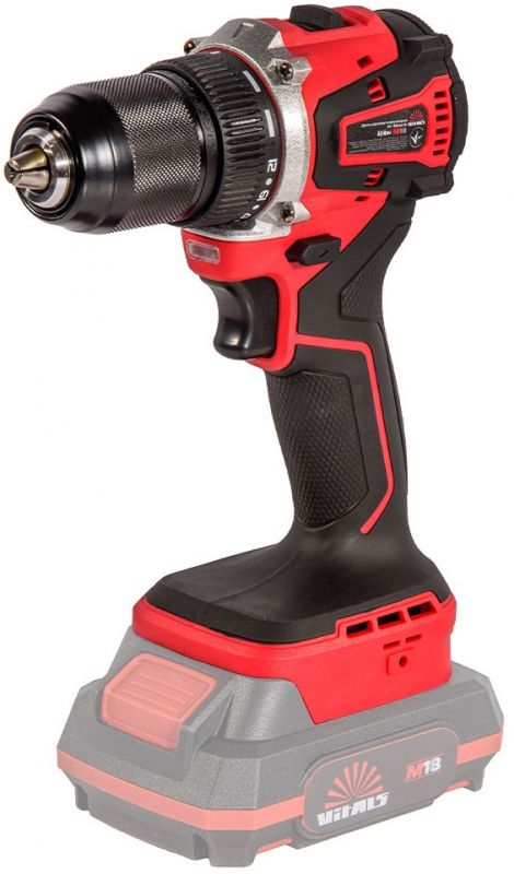 Шурупокрут-дриль акумуляторний Vitals Master AU 1835abc BL 18В 35Нм 500·1500об/хв кейс  1.43кг без АКБ та ЗП