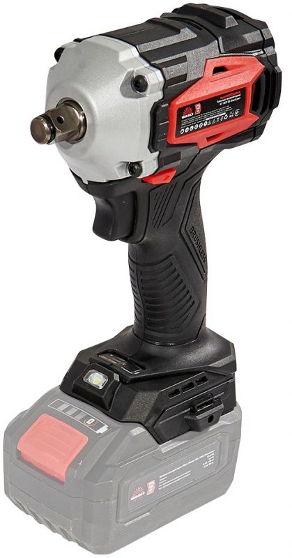 Гайковерт акумуляторний Vitals Professional AT 1837 BS SmartLine+ 18В до 2600об/хв 250/300/370Нм квадрат1/2" 1.57кг без АКБ та ЗП