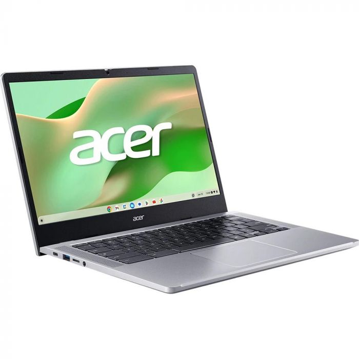 Ноутбук Acer Chromebook CB314-4H 14" FHD IPS, Intel i3-N305, 8GB, F128GB, UMA, ChromeOS, сріблястий